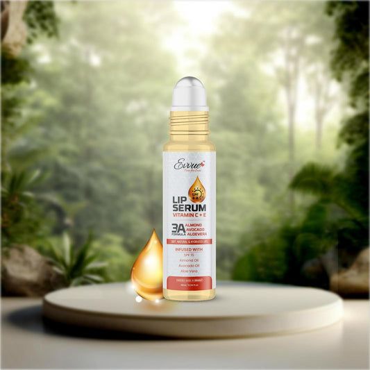 EVVUE Vitamin C + E Lip Serum Oil (10ml) – Nourishing Lip Care | NISHU Superstores