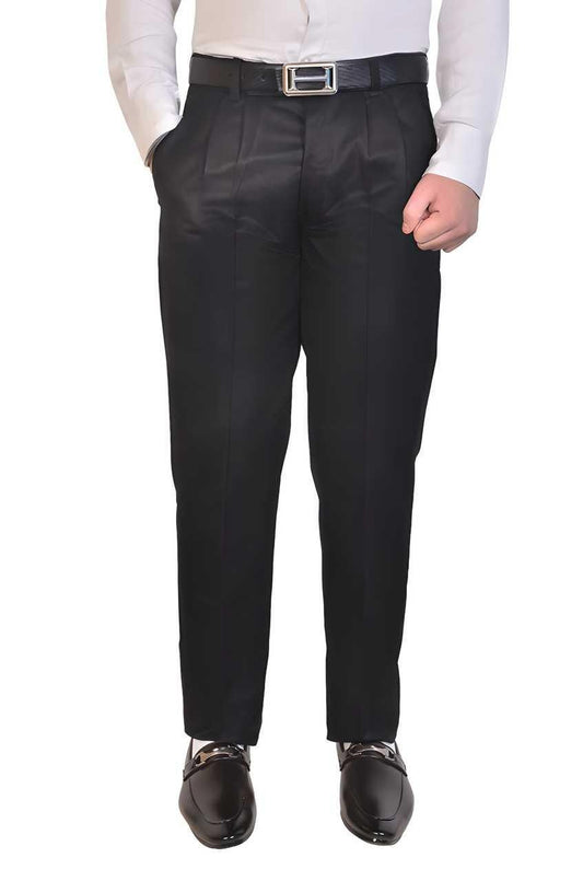Men's Cotton Solid Formal Trousers | Regular Fit Comfort Wear | NISHU Superstores