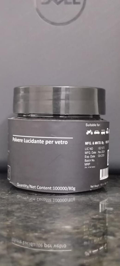 Polvere Lucidante Per Vetro – Car Glass Polishing Powder 80g (Pack of 2) | NISHU Superstores