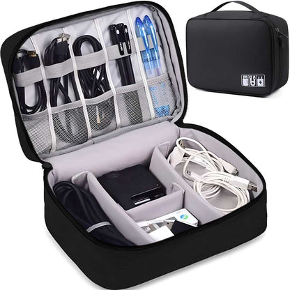 Universal Travel Gadget Organizer Bag – Cable & Charger Storage Case | NISHU Superstores