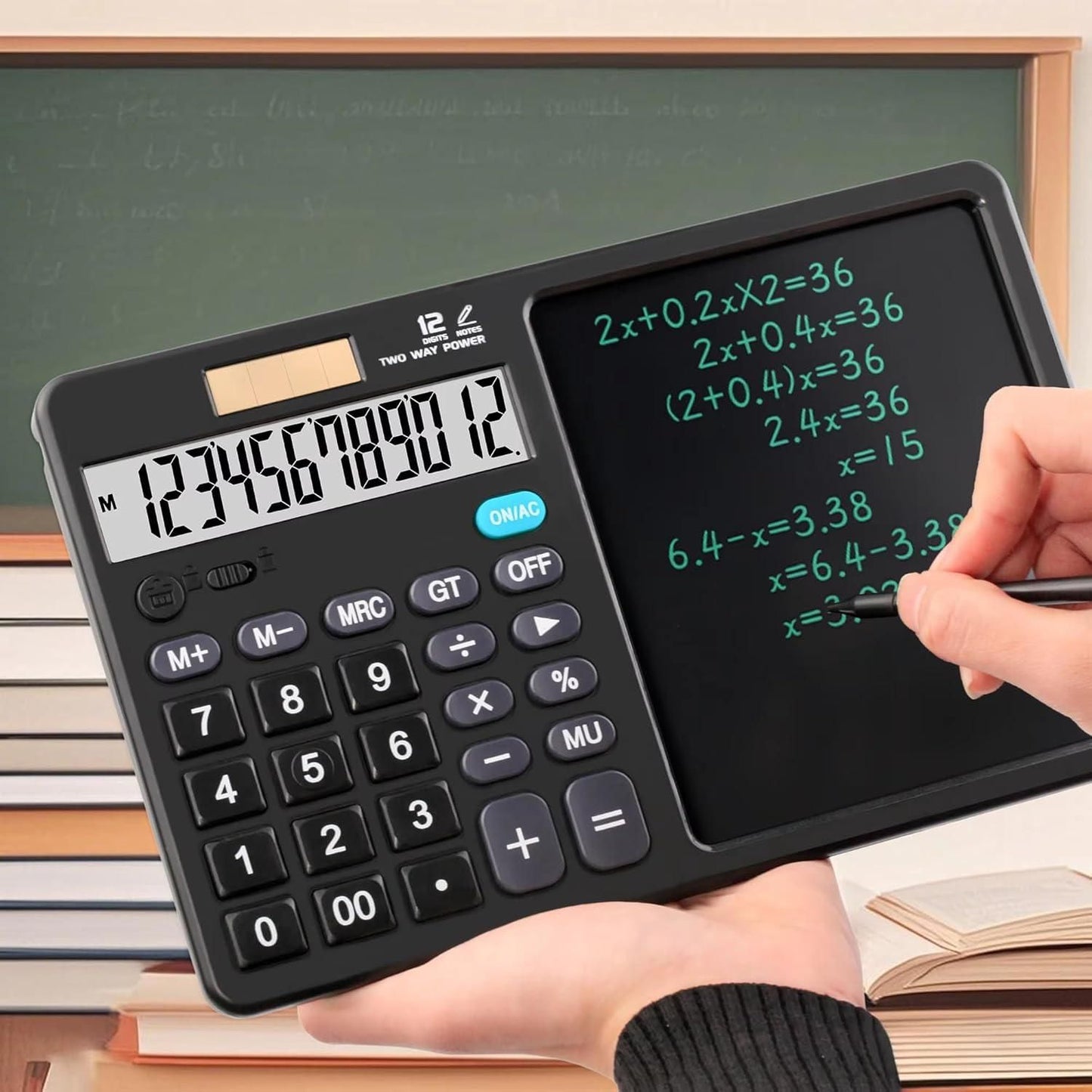 Calculator with Notepad – Dual Function Writing Pad & Calculator Combo | NISHU Superstores