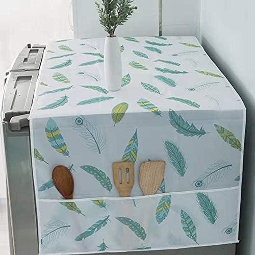 Refrigerator Waterproof Cover with Side Pockets – Dustproof & Storage Friendly | NISHU Superstores