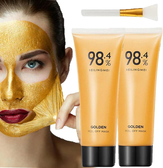 Gold Peel Off Mask (Pack of 2) – Glow-Boosting & Deep Cleansing | NISHU Superstores