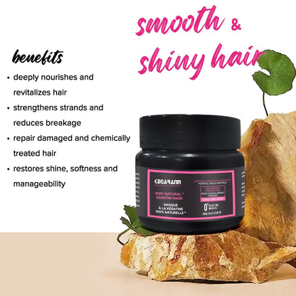 Ultra Repairing Keratin Hair Mask (Pack of 2) – Deep Nourishment for Damaged Hair | NISHU Superstores