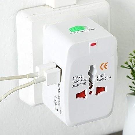Worldwide Travel Adapter with Dual USB Charger Ports – Universal Power Solution | NISHU Superstores