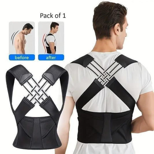 Adjustable Back Posture Corrector – Slouching Relief & Pain Belt for Men & Women | NISHU Superstores