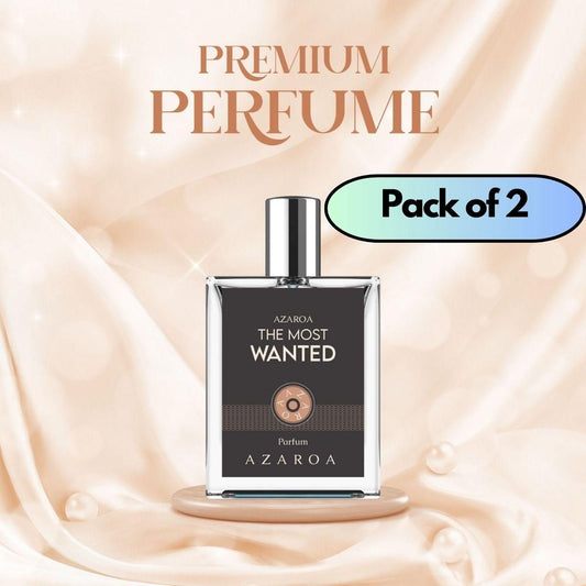 Azaroa The Most Wanted Perfume 50ML (Pack of 2) – Bold & Sensual Fragrance | NISHU Superstores