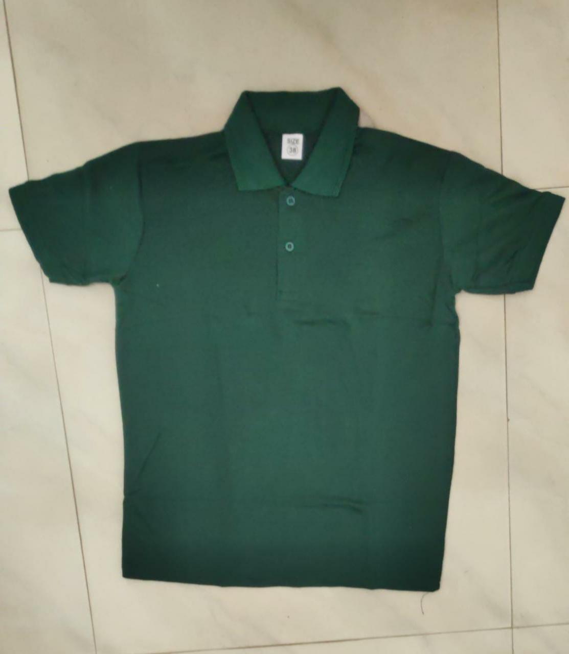 Cotton Blend Solid Half Sleeves Men’s Polo T-Shirt – Classic Comfort Wear | NISHU Superstores