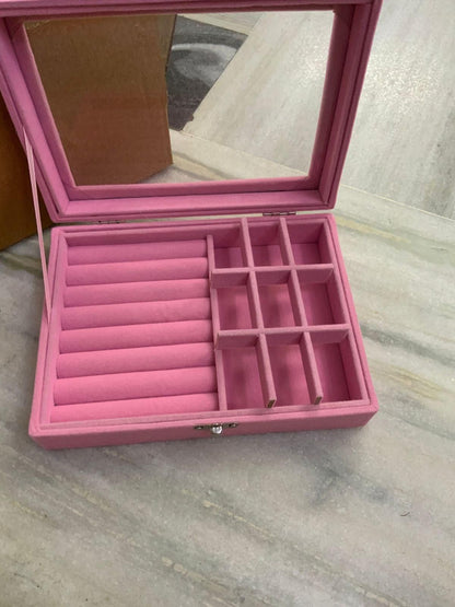 9 Grid Jewelry Organizer – Compact Storage Box for Earrings, Rings & Accessories | NISHU Superstores