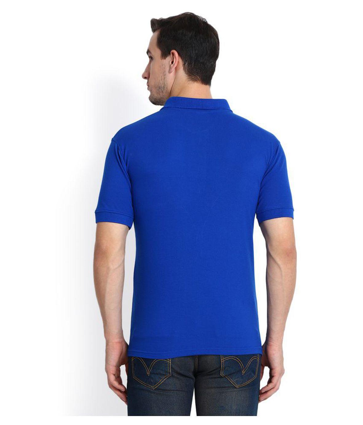 Cotton Blend Solid Half Sleeves Men’s Polo T-Shirt – Classic Comfort Wear | NISHU Superstores