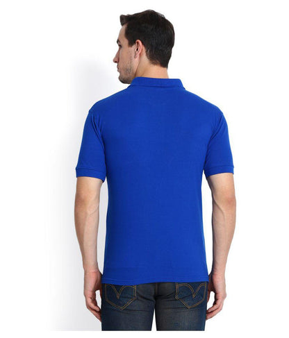Cotton Blend Solid Half Sleeves Men’s Polo T-Shirt – Classic Comfort Wear | NISHU Superstores