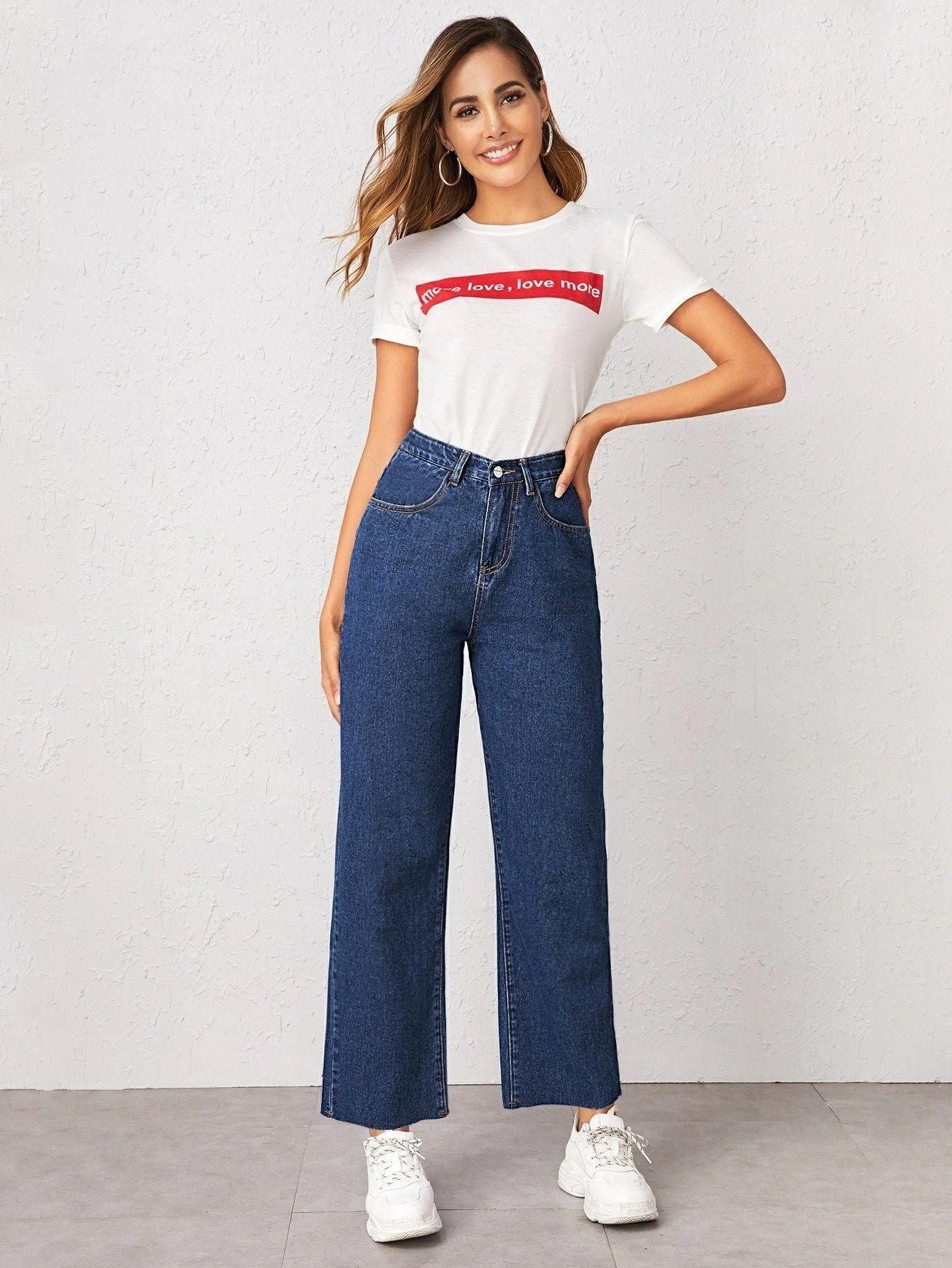 Kotty Women's Cotton Blend Flared Jeans – Stylish & Comfortable | NISHU Superstores