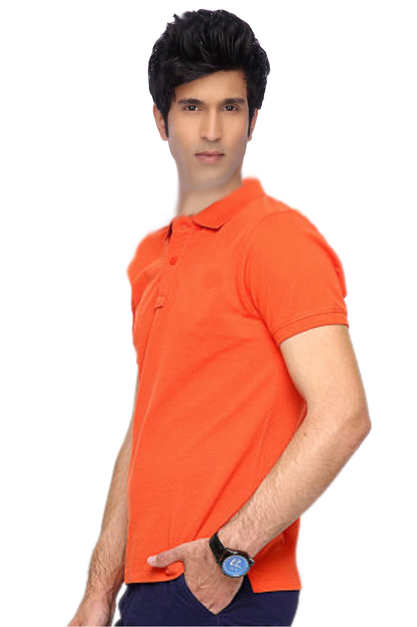 Poly Cotton Solid Half Sleeves Men’s Polo T-Shirt Pack of 3 | Everyday Comfort | NISHU Superstores