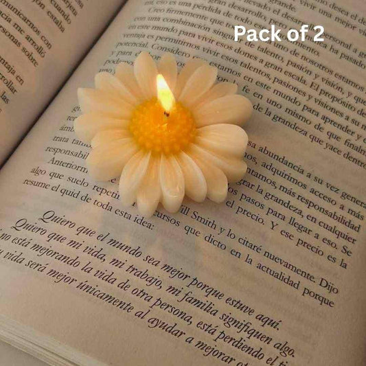 Sunflower Scented Candle (Pack of 2) – Fragrant Home Décor | NISHU Superstores