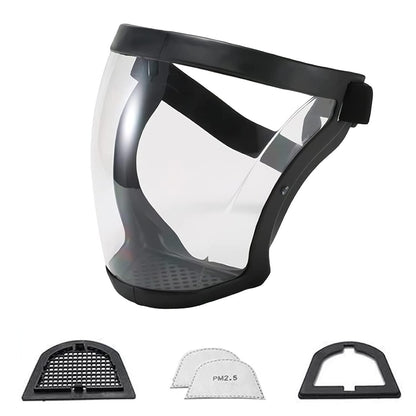 Full Face Anti-Fog Transparent Face Mask – Clear, Comfortable & Reusable | NISHU Superstores