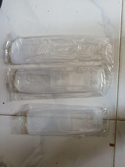 Transparent Silicone TV Remote Cover Dustproof (3 Pcs) – Protective & Anti-Slip | NISHU Superstores