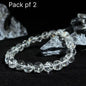 Majestic Crystals Clear Quartz Bracelet – Pack of 2 | Healing & Energy Balancing | NISHU Superstores