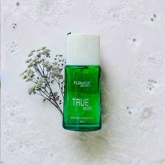 Flower Basket True Musk Apparel Perfume – Long-Lasting Fragrance 30ml | NISHU Superstores