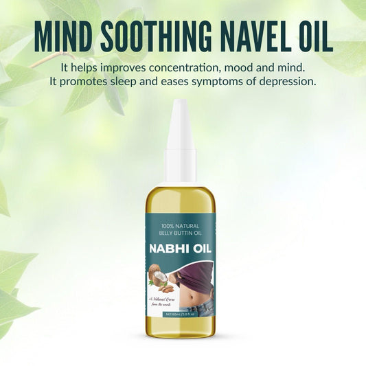 Natural Belly Button Oil 60ml – Ayurvedic Nabi Oil for Glow & Wellness | NISHU Superstores