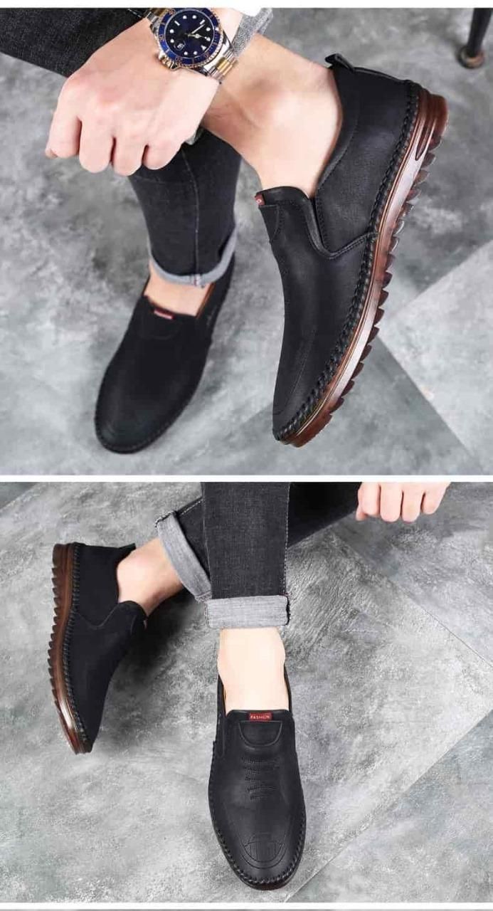 Men’s Soft Leather Casual Shoes | Stylish & Comfortable – NISHU Superstores