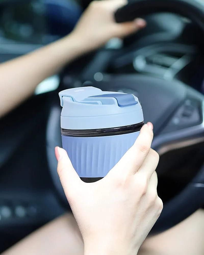 Glass Tumbler with Airtight Lid & Straw – Reusable Drinkware | NISHU Superstores