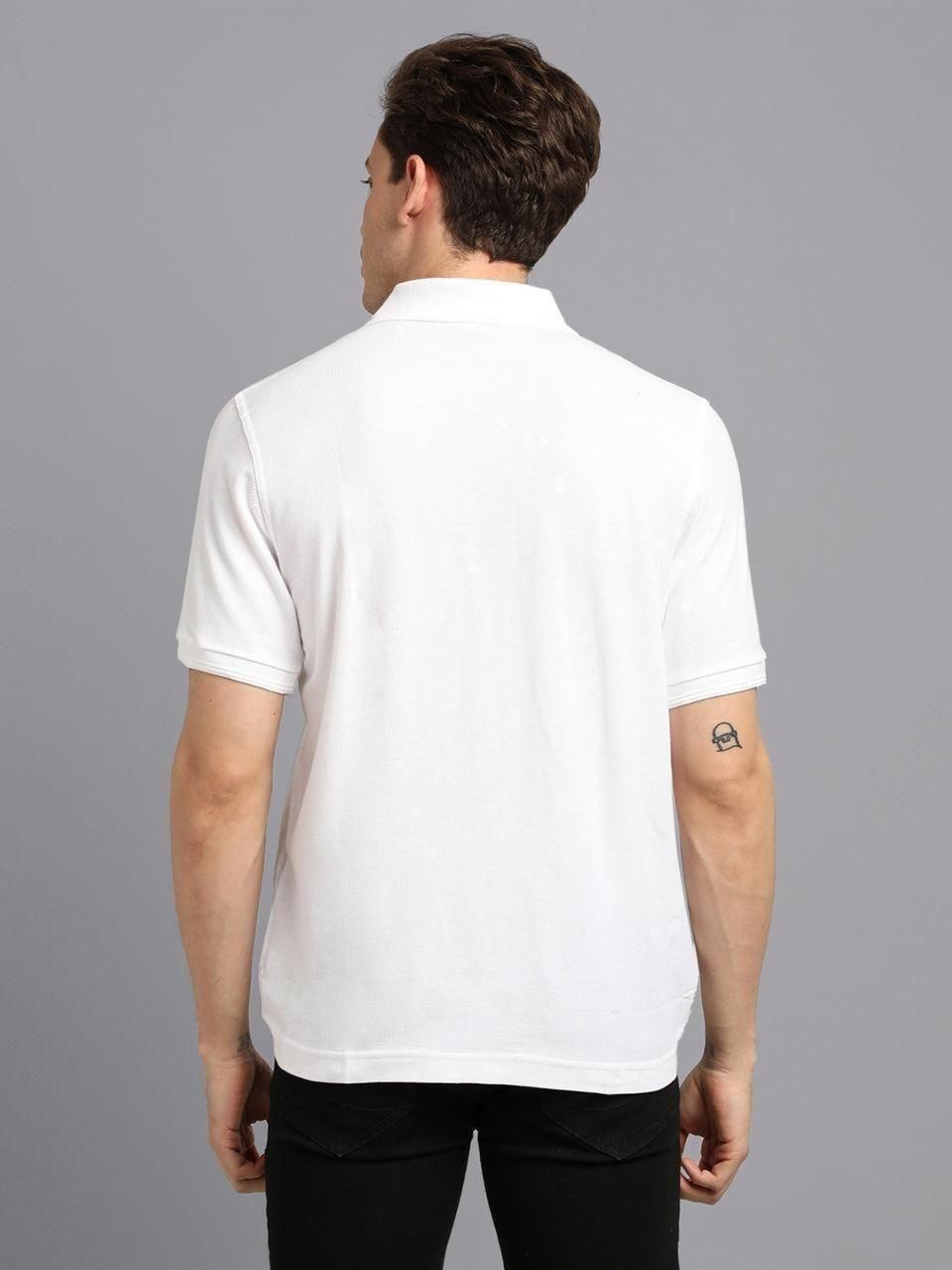 Matte Solid Half Sleeves Men’s Polo T-Shirt – Classic Casual Wear | NISHU Superstores
