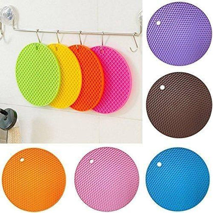 Silicone Heat Resistant Table Mats (Pack of 4) – Non-Slip & Washable | NISHU Superstores