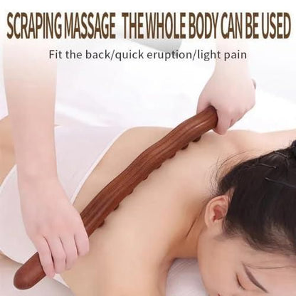 Wooden Massage Stick – Full Body Relaxation & Pain Relief Tool | NISHU Superstores
