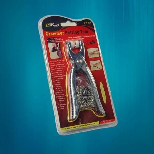 Metal Studs with Pliers – 100 Sets Silver 9.5mm Snap Buttons Kit | NISHU Superstores