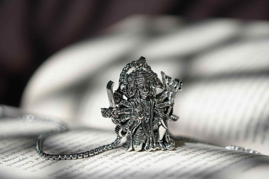 Panchmukhi Hanuman Pendant With Chain – Divine Spiritual Jewelry for Men &amp; Women | NISHU Superstores