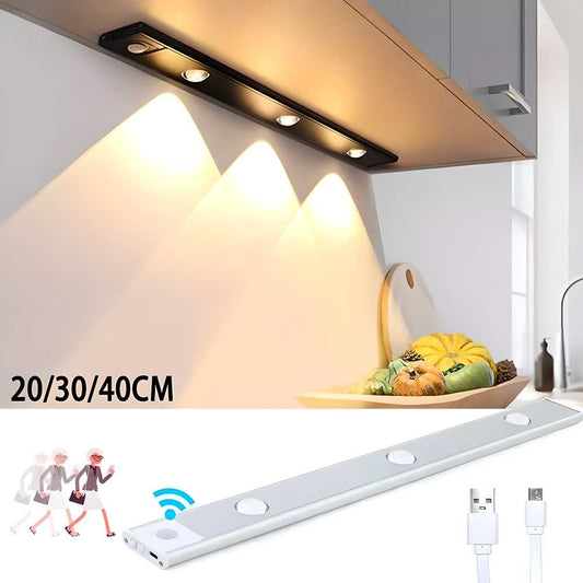 LED PIR Motion Sensor Cabinet Light – USB Rechargeable & Energy Efficient | NISHU Superstores