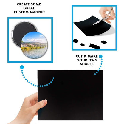 Life Kraft's Magnetic Adhesive Sheets – DIY Craft & Organizer Magnet Sheets | NISHU Superstores