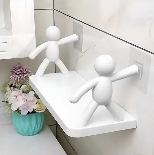 Wall Hanging Bathroom Shelf Rack (Pack of 1) – Space-Saving Storage Organizer | NISHU Superstores