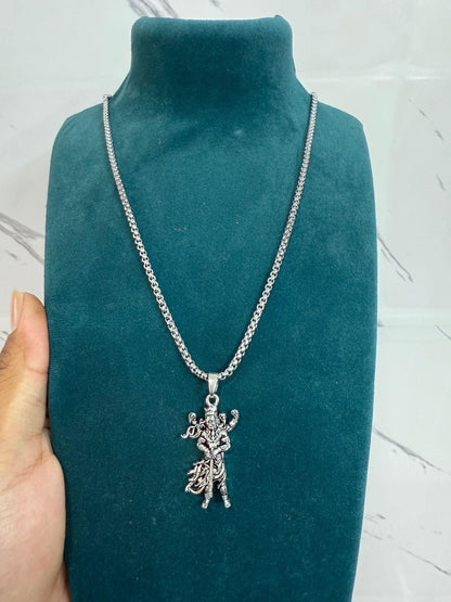 Mahakal Pendant with Chain | Lord Shiva Locket | NISHU Superstores