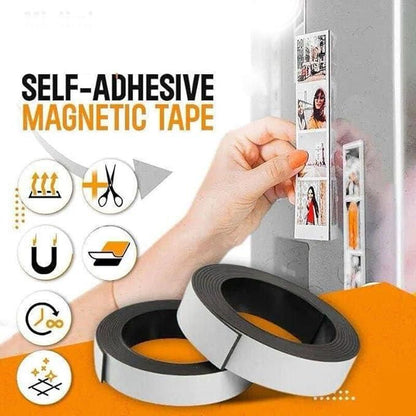 Self Adhesive Magnetic Tape Roll – Strong Flexible Strip for Home & DIY | NISHU Superstores