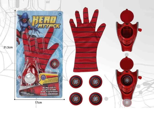 Spiderman Launcher Toy with Spiderman Gloves – Fun Action Play Set | NISHU Superstores