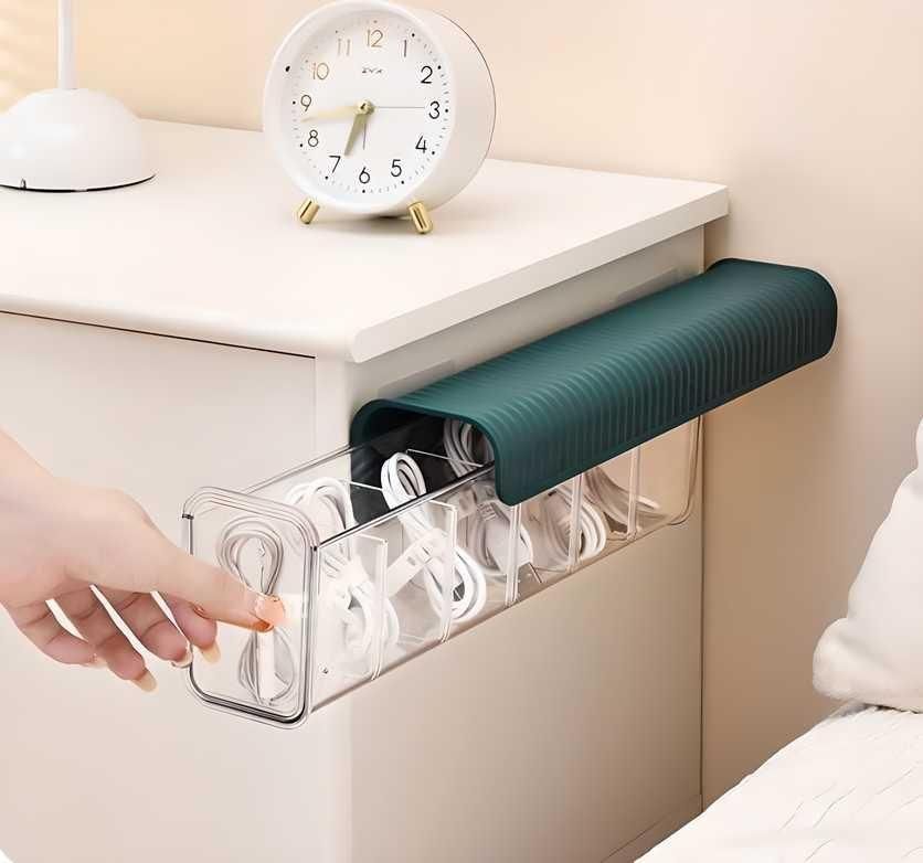 Clear Wall Mounted Drawer Organizer – Transparent Storage Box for Bathroom & Kitchen | NISHU Superstores