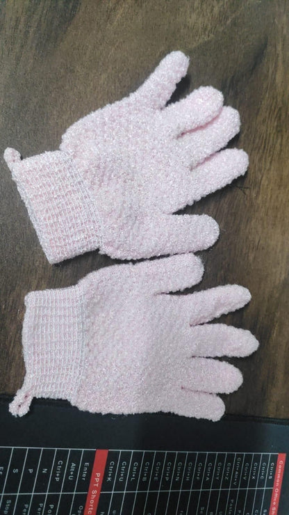 Five Finger Bath Gloves – Exfoliating & Deep Cleaning Body Scrub | NISHU Superstores