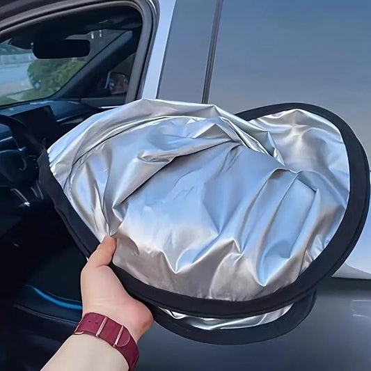 Folding Car Window Sunshade Cover | UV Protection & Privacy | NISHU Superstores