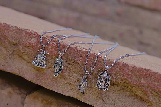 Buy 1 Get 3 Free Pendant with Chain – Stylish Combo Jewelry for Men & Women | NISHU Superstores