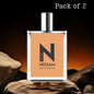 NEESAM AQUA PARFUM 50ML (Pack of 2) - Fresh & Invigorating Fragrance | NISHU Superstores