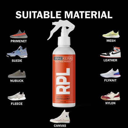 RPL Sneaker “Every Step Matters” Shoe Protector Spray 100ml (Pack of 2) – Water & Stain Repellent | NISHU Superstores