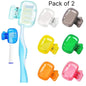 Toothbrush Cap Cover (Pack of 2) – Hygiene Travel Tooth Brush Protector | NISHU Superstores
