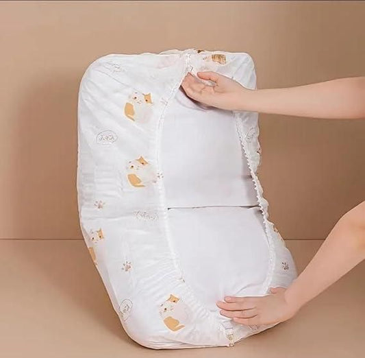 Disposable Pillow Cover – Hygienic & Soft Protection for Travel, Spa & Home | NISHU Superstores