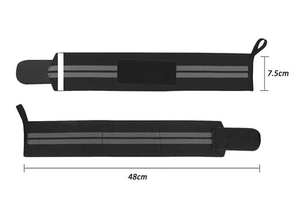Wrist Band Straps with Thumb Loop for Gym – Weightlifting Support (Pack of 1) | NISHU Superstores
