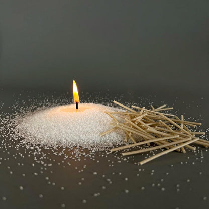 Pearl Soy Wax 200g + 50 Wicks – Perfect for Custom Candle Making | NISHU Superstores