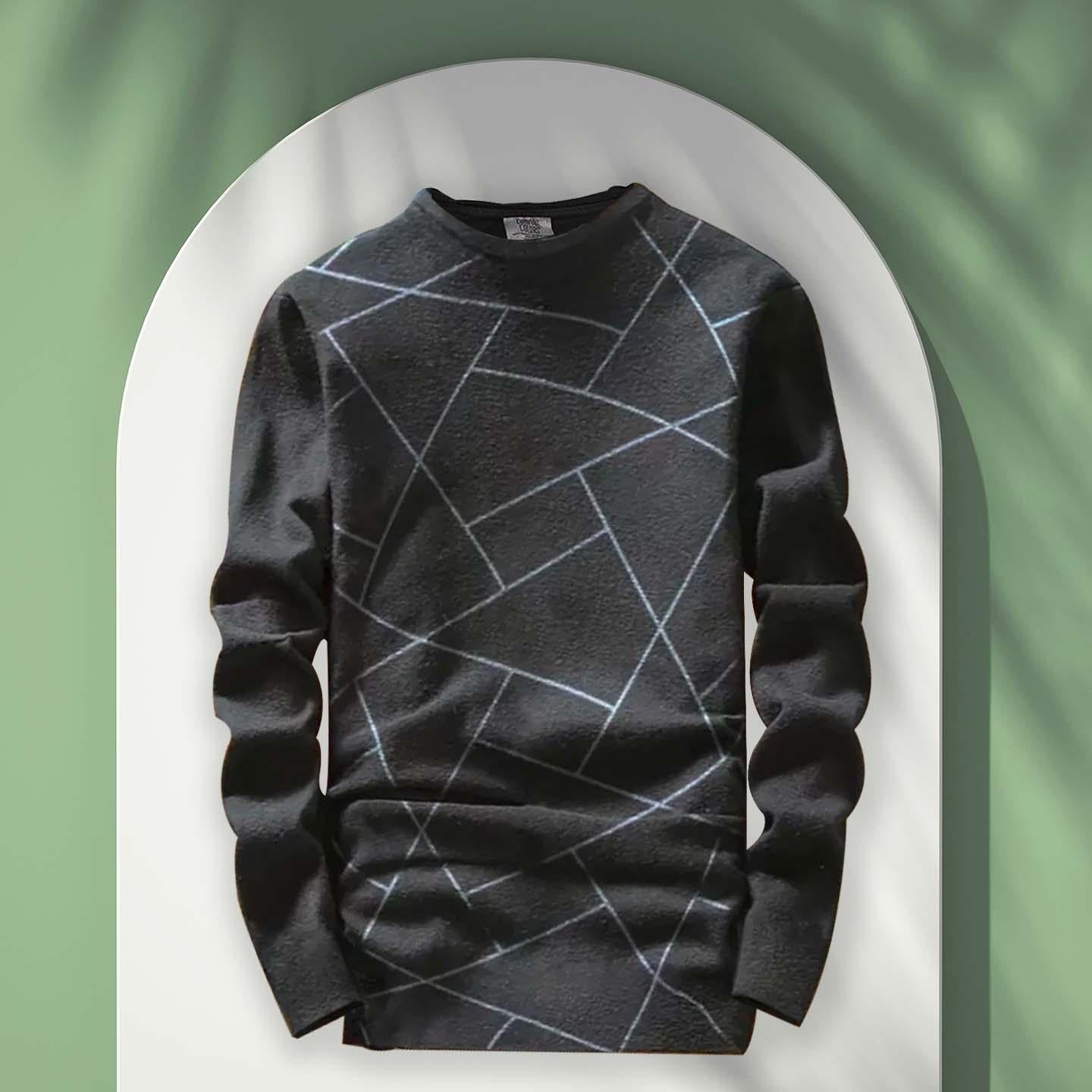 Men’s Striped Full Sleeves T-Shirt | Cotton Blend Comfort Wear | NISHU Superstores