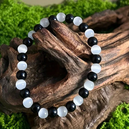 Vintage Boho Stretch Energy Wristband (Pack of 1) – Stylish & Spiritual Accessory | NISHU Superstores
