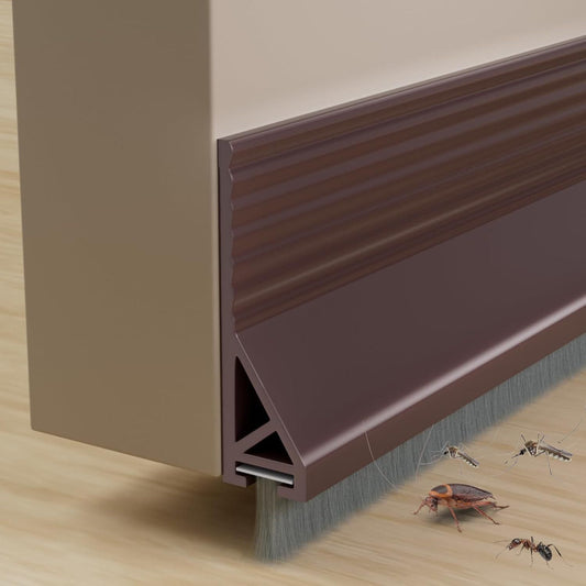 Door Draft Stopper With Brush – Energy Saving & Home Utility | NISHU Superstores