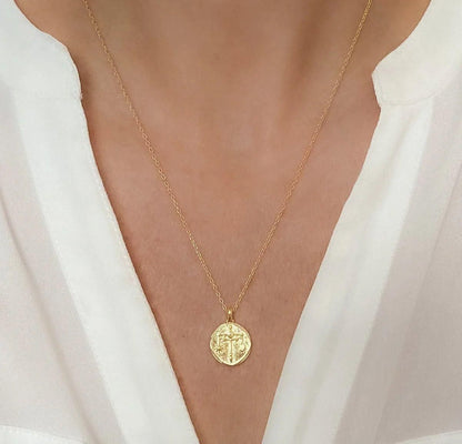 Gold Plated Zodiac Sign Necklace | Astrological Jewelry | NISHU Superstores